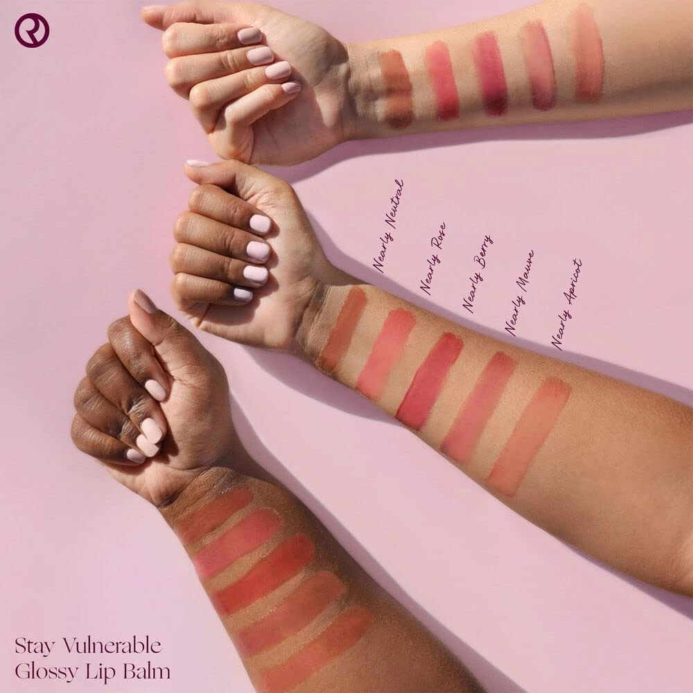 Stay Vulnerable Glossy Lip Balm (Nearly Rose)