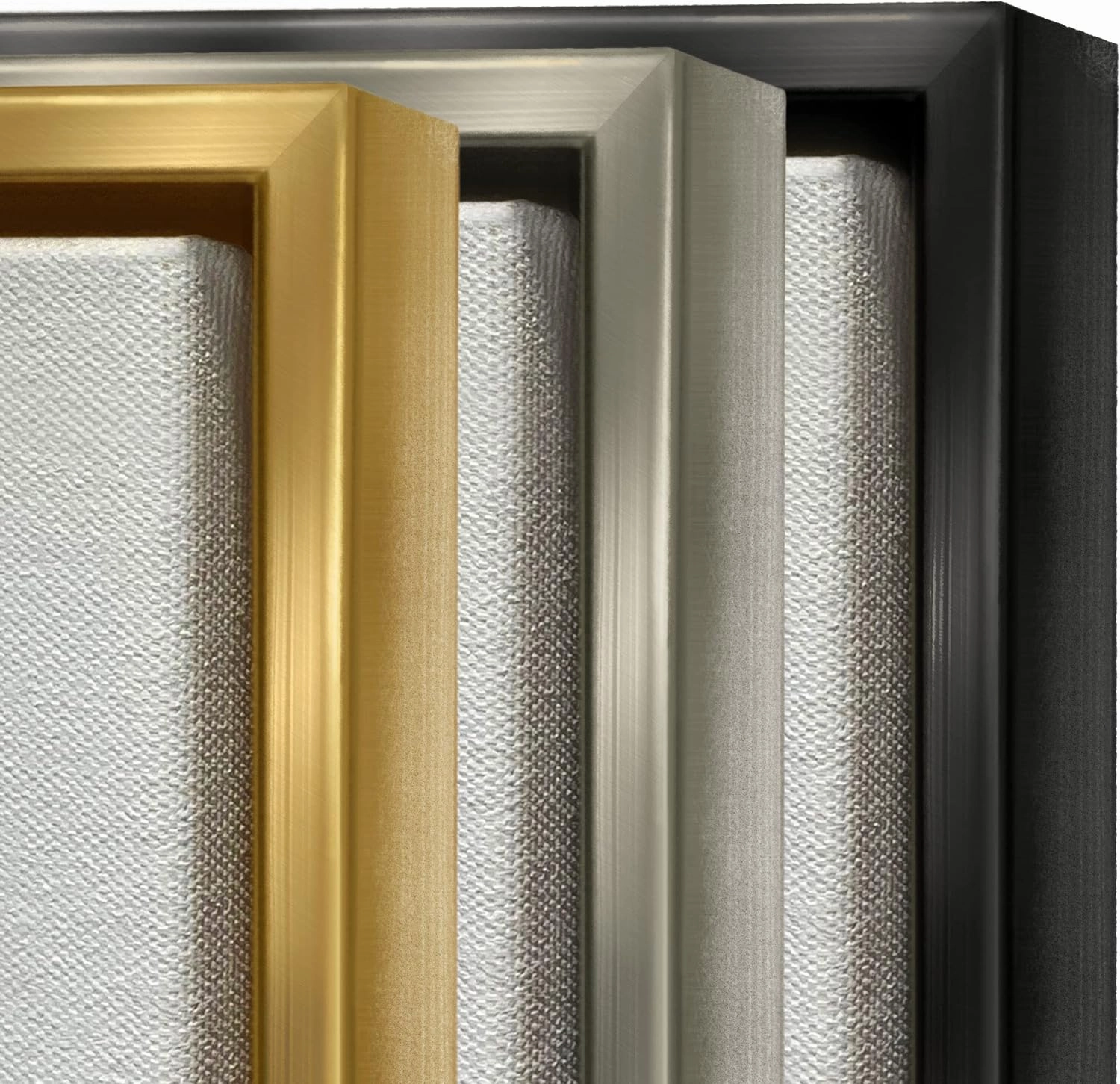 Stupell Industries Glam Diamond Lipstick Gold Framed Floater Canvas Wall Art Design by Ziwei Li