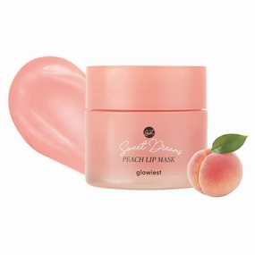 Sweet Dreams Overnight Lip Mask- Nourishing, Plumping and Hydrating Lip Balm | glowiest Sweet Dreams Lip Sleeping Mask | Hyaluronic Acids Vitamin C Shea Butter Antioxidants l Peach