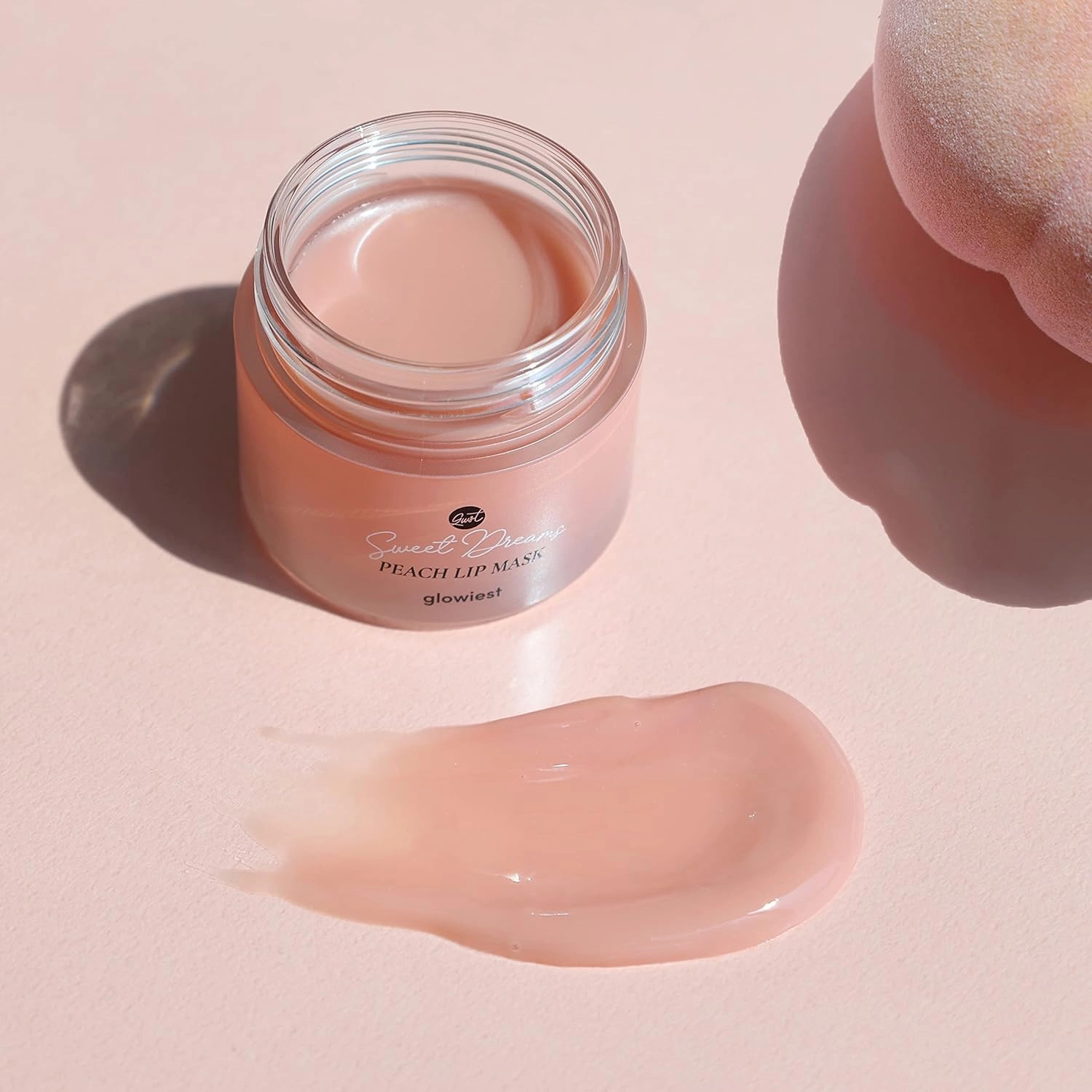 Sweet Dreams Overnight Lip Mask- Nourishing, Plumping and Hydrating Lip Balm | glowiest Sweet Dreams Lip Sleeping Mask | Hyaluronic Acids Vitamin C Shea Butter Antioxidants l Peach