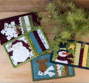 The Whole Country Caboodle Chillytime Mug Rugs Pattern
