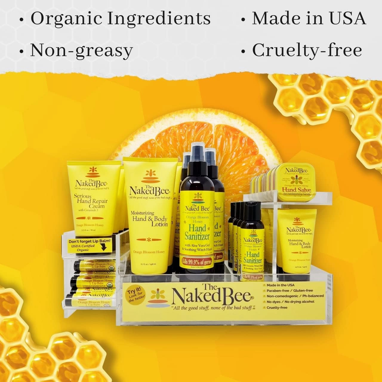 The Naked Bee Nourishing Body Lotion for All Skin Types (8 fl oz) Moisture Replenishing Lotion for Dry Skin with Vanilla Rose & Honey