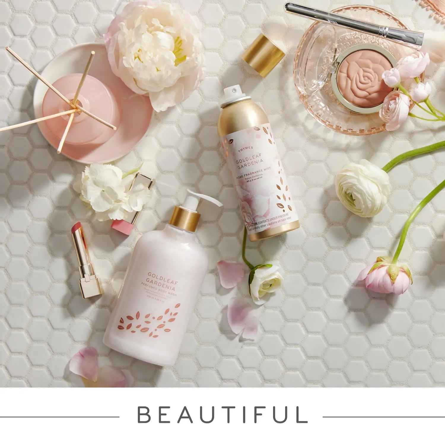 Thymes Bubble Bath - 11.5 Fl Oz - Goldleaf Gardenia