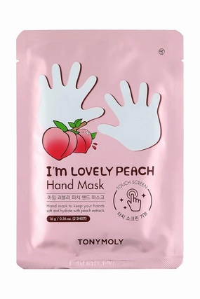 TONYMOLY I'm Lovely Peach Hand Mask