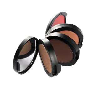 Touch Pocket Palette | Red Romance | Portable Makeup | Eye Shadow, Blush, Highlighter, & Lip Balm | With Castor Oil, Fruit Extracts, & Coconut Oil | Travel Essentials