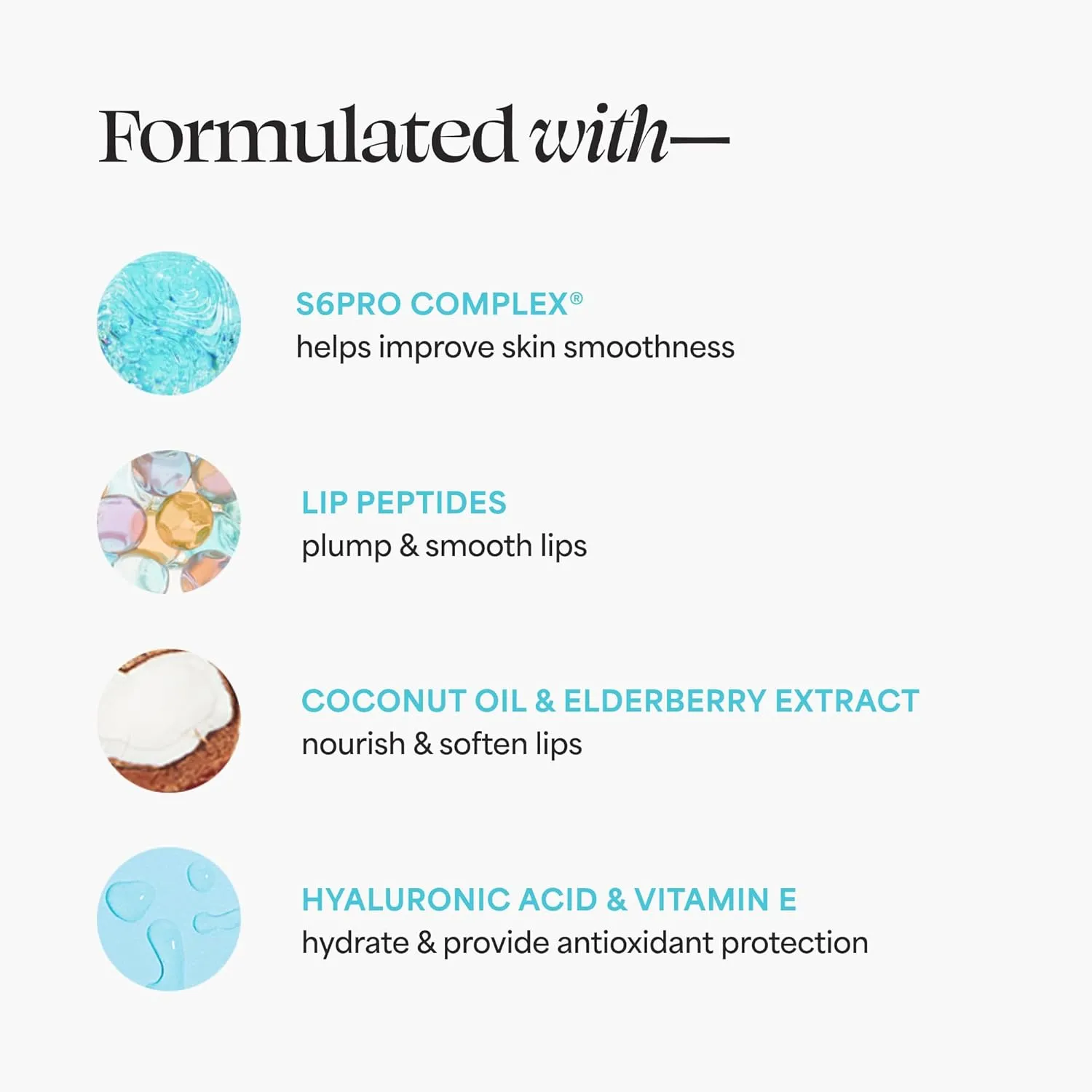TULA Skin Care Rose Glow   Get It Lip Balm - Hydrating Peptide Lip Treatment with Hyaluronic Acid & Vitamin E, 0.28 oz.