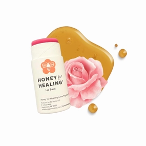 Ultra-Hydrating Tinted Formula Made with Manuka Honey 15  UMF, Coconut Oil, Beeswax | 12  Hour Moisture, Zero Waste Recyclable Tube | Lip Moisturizer & Color in One 0.25 oz / 7 gr (Soft Rose)