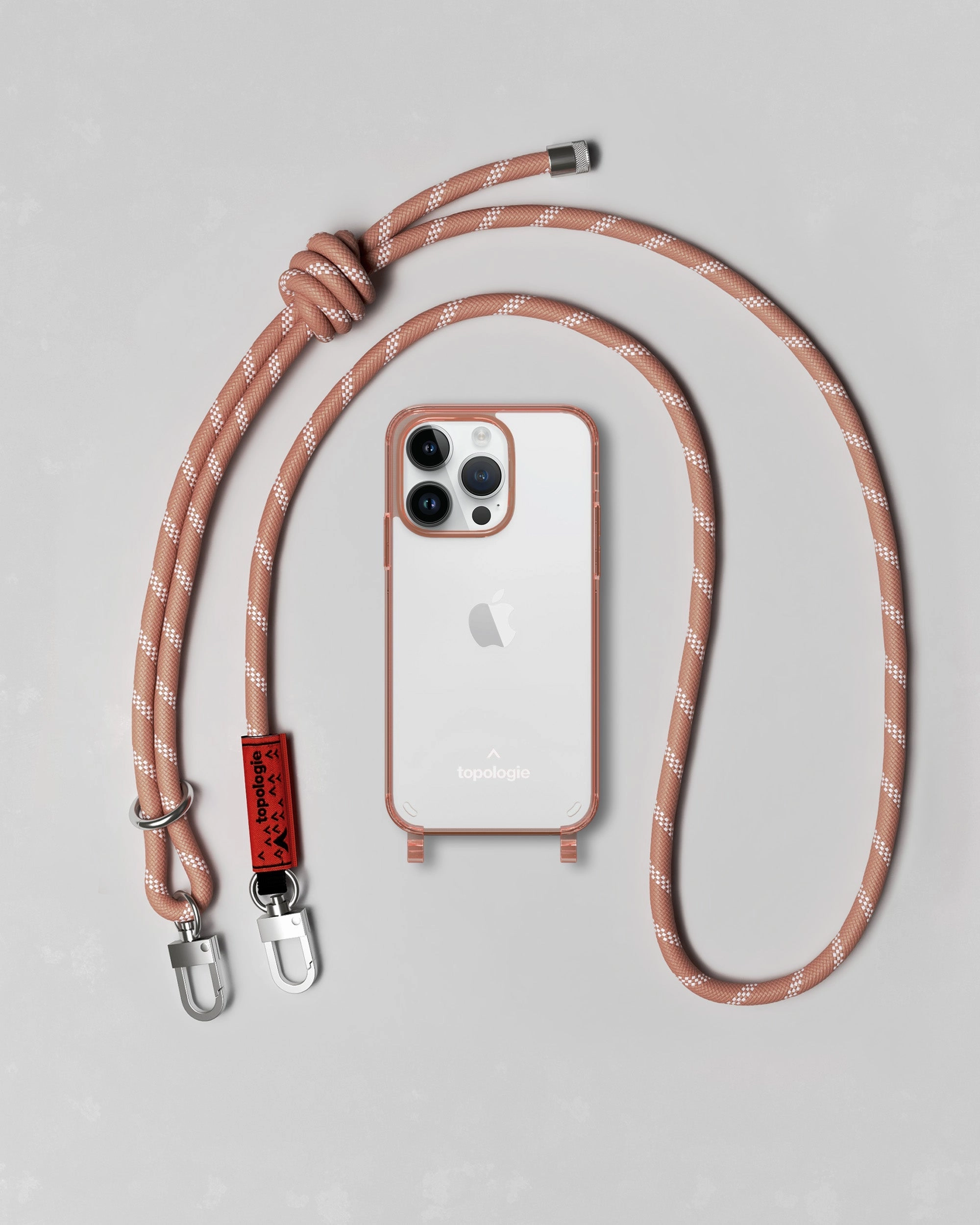 Verdon Phone Case / Blush Pink / 8.0mm Peach Patterned