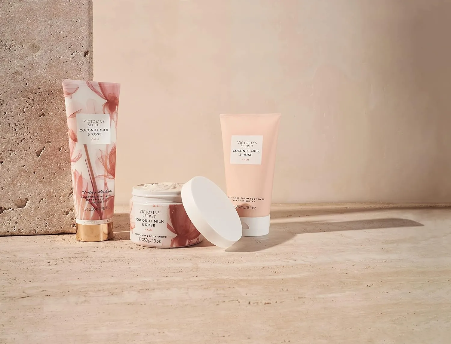 Victoria's Secret Coconut Milk & Rose Exfoliating Body Scrub