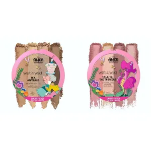 wet n wild Tea Anyone? Bronzer Palette and Talk To The Flowers Blush Palette Alice In Wonderland Collection