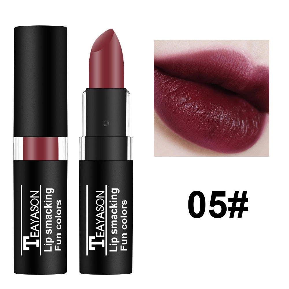 Wholesale dark white nude vampire olive green black purple Halloween retro lipstick JDC-MK-XuQ004