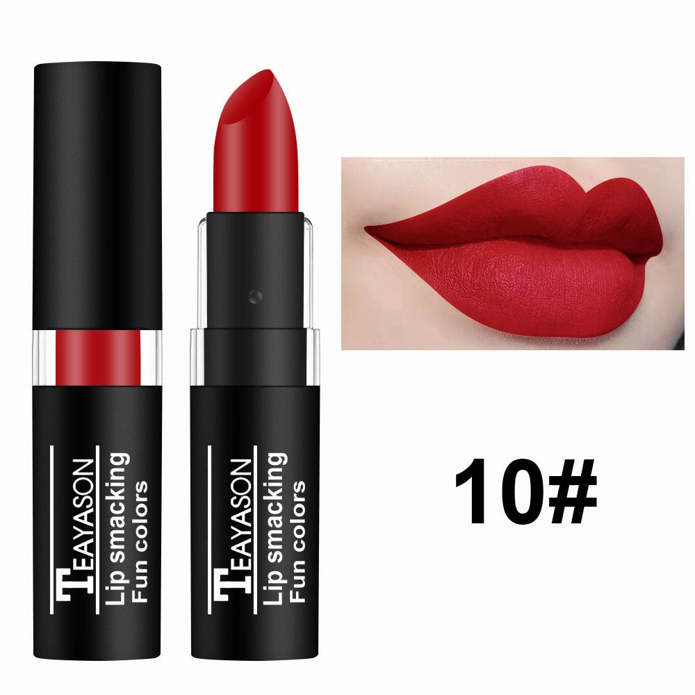 Wholesale dark white nude vampire olive green black purple Halloween retro lipstick JDC-MK-XuQ004