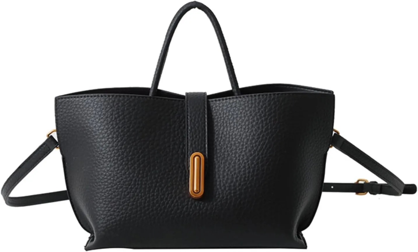 Women's Elegant Solid Color French Style Handbag, Classic Double Zip Top Handle Satchel Bag, Women Wedding Party Clutch
