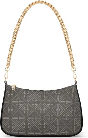 Women's Shoulder Handbags Chain Shoulder Brace for Women Bag Geometric Print Ladies Vacation Handbags Tote Purse,Multi1