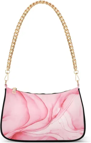 Women's Shoulder Handbags Chain Shoulder Brace for Women Bag Marble Print Ladies Vacation Handbags Tote Purse,Multi1