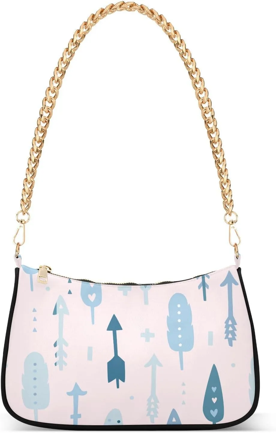 Women's Shoulder Handbags Chain Shoulder Brace for Women Bag Partysu Print Ladies Vacation Handbags Tote Purse,Multi1