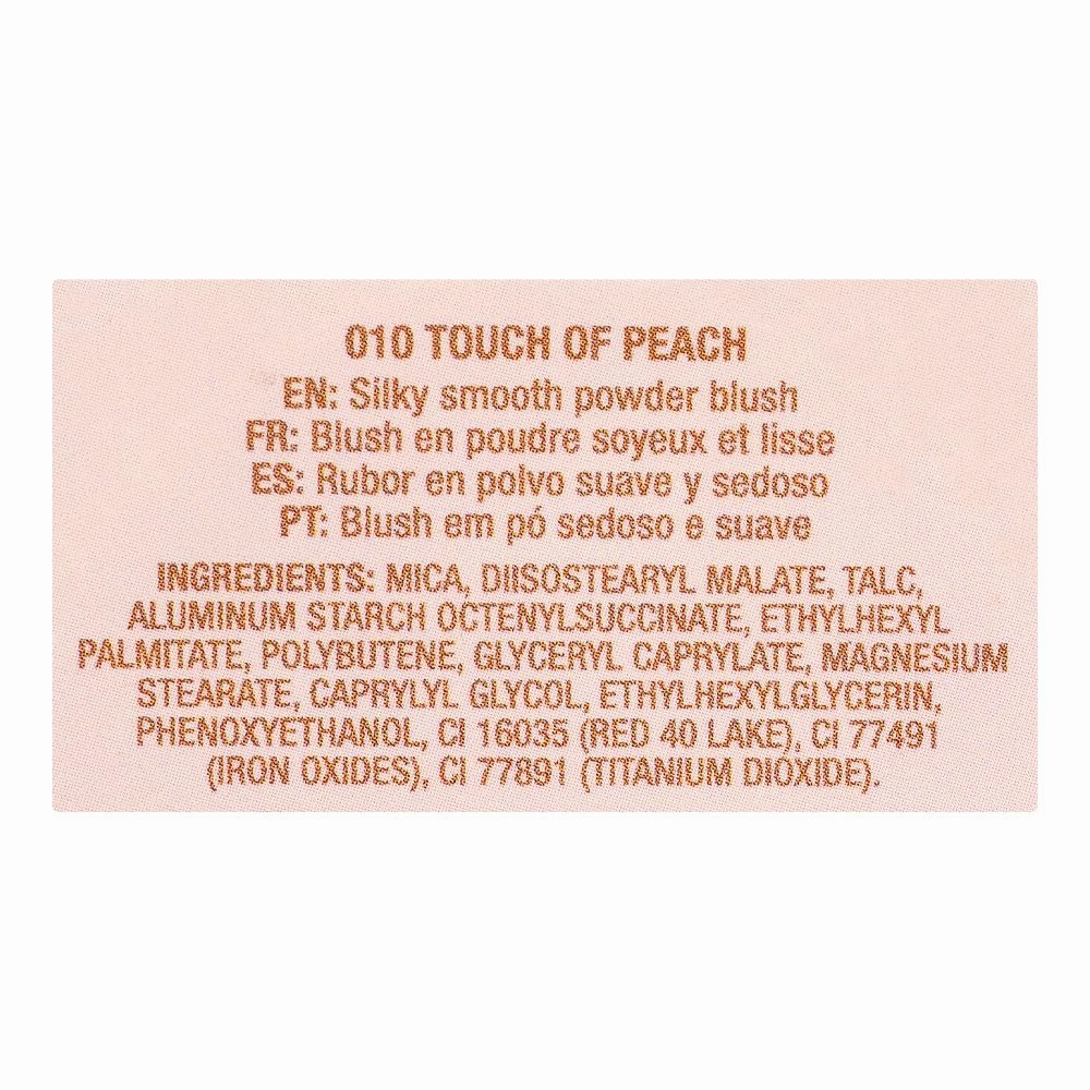 Zeena Powder Blush, 010 Touch Of Peach